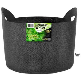Smart Pot Fabric Pot - 10 Gal - Black - Cut Handles
