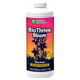 GH General Organics BioThrive Bloom 2-4-4 Base Nutrient - 32 Oz