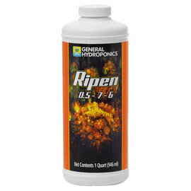 General Hydroponics Ripen 0.5-7-6 Bloom Supplement - 32 Oz