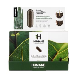 HUMANE Houseplant Organic & Natural Food Capsules - 18-Count