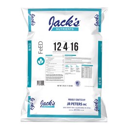 Jack's Nutrients 12-4-16 RO Pure Water Fertilizer - 25 lb