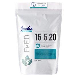 Jack's Nutrients 15-5-20 Tap Water Fertilizer - 2.2 lb