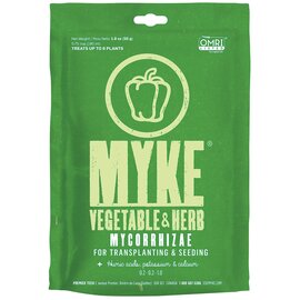 MYKE Vegetable & Herb Mycorrhizae 0.2-0.2-1.0 - 1.8 Oz