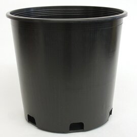 Nursery Supplies PI-PC Nursery Container | Trade #2 - Black - Round - 8.375in D x 8.375in H - 1.78gal (Case of 61)