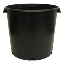 Nursery Supplies PI-PC Nursery Pot - Trade #10 - 15.25-in - 10.26 Gal - Black - Case of 10