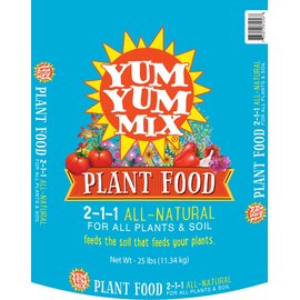 Yum Yum Mix Organic Fertilizer 2-1-1 - 25 lb - Resealable Bag