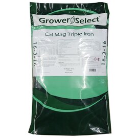 Grower Select Cal-Mag Triple Iron Fertilizer 16-3-16 - 25 lb