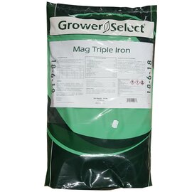 Grower Select Mag Triple Iron Fertilizer 18-6-18 - 25 lb
