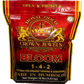 Royal Gold Crown Jewels Bloom Fertilizer 1-4-2 - 10 lb