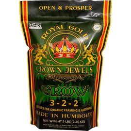 Royal Gold Crown Jewels Grow Fertilizer 3-2-2 - 5 lb