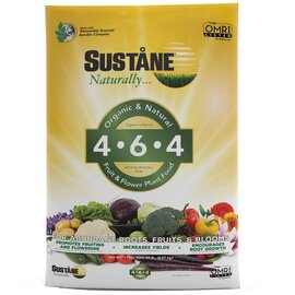 Sustane 4-6-4 Flower & Vegetable Plant Food - 20 lb - OMRI Listed