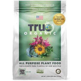 True Organic All-Purpose Plant Food 5-4-5 - 8 lb