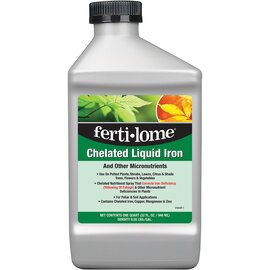 Ferti-lome Chelated Iron and Other Micro Nutrients Liquid Fertilizer - 32 Oz