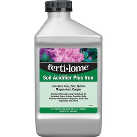Ferti-lome Soil Acidifier Plus Iron Liquid Concentrate - 32 Oz