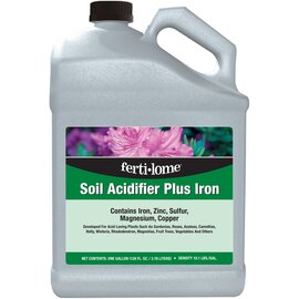 Ferti-lome Soil Acidifier Plus Iron Liquid Concentrate - 1 Gal