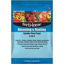 Ferti-lome Blooming and Rooting Soluble Plant Food 9-58-8 Granules - 12 lb