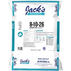 Jack's 8-10-26 Strawberry Part A Fertilizer - 25 lb