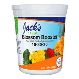 Jack's Classic Blossom Booster 10-30-20 Water-Soluble Fertilizer - 1.5 lb