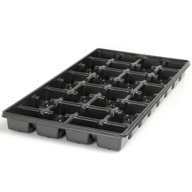 Landmark Plastic L Series Press Fit Pot Tray - 32-Pot - 3-in - 4 x 8 - Black - Case of 100