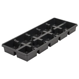 The HC Companies Dillen 10-Pocket PressFit Tray for 4.5-in Square Pots - 21.25 x 8.62 x 2-in - 50-Pack