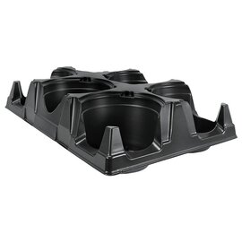 The HC Companies Dillen 6-Pocket Carry Tray for 6-in Round Azalea Pots - 18.5 x 12.37 x 4.25-in - 50-Pack