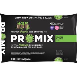Premier PRO-MIX Organic Seed Starting Mix with MYCOACTIVE - 16 Qt - Loose Fill