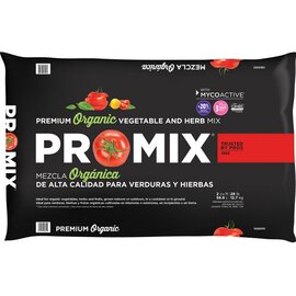 Premier PRO-MIX Organic Vegetable & Herb Mix with MYCOACTIVE - 2 cu ft - Loose Fill
