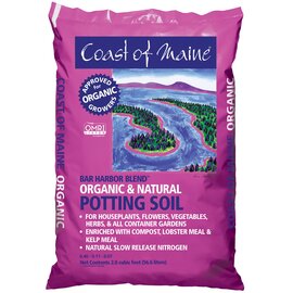 Coast of Maine Bar Harbor Blend Organic & Natural Potting Soil - 2 cu ft - OMRI Listed