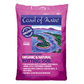 Coast of Maine Bar Harbor Blend Organic & Natural Potting Soil - 8 Qt - OMRI Listed
