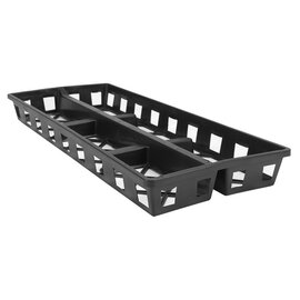 The HC Companies Dillen® R6 8520 Short Slim Jim Flat - 20in × 8.19in × 2in - With Ribs - 50-Pack