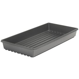 Landmark Plastic L Series 1020 Tray - No Holes - Black - 10.8 x 21.22 x 2.33-in - 100-Pack