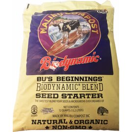 Malibu Compost Bu's Beginnings Biodynamic Seed Starter - 12 Qt