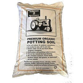 Number 2 Organics Premium Organic Potting Soil - 1.5 cu ft