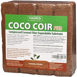 Harris Coco Coir Coconut Fiber Potting Mix - 9 Qt