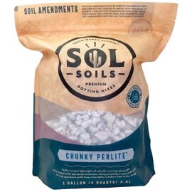Sol Soils Chunky Perlite - 4 Qt