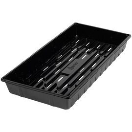 Sunpack Extra Strength Color I.D. Propagation Tray - 10 x 20-in - Black - With Drainage Holes