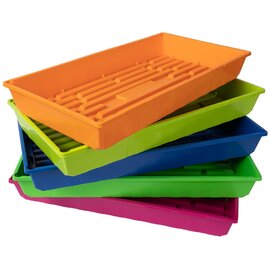 Sunpack MEGA Color I.D. Propagation Tray - 10 x 20-in - Mixed Colors