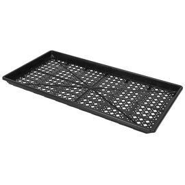 Sunpack MEGA-MESH Heavy-Duty Mesh Tray - 10 x 20-in - Black - 1-in Deep