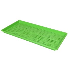 Sunpack MEGA-MESH Heavy-Duty Mesh Tray - 10 x 20-in - Green - 1-in Deep