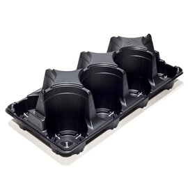 Summit Plastic Filling Tray | 12cm T - 8 Filling Tray - 2 x 4 Configuration - 17in L x 8-3/8in W x 5-1/4in H - Case of 100