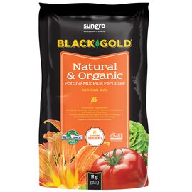 Black Gold Natural & Organic Potting Mix - 16 Qt - OMRI Listed