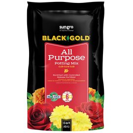 Black Gold All-Purpose Potting Soil with RESiLIENCE - 1.5 cu ft
