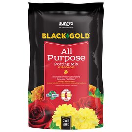 Black Gold All-Purpose Potting Mix with RESiLIENCE - 2 cu ft