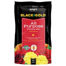 Black Gold All-Purpose Potting Soil with RESiLIENCE - 16 Qt
