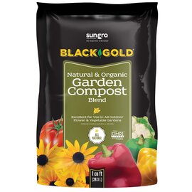 Black Gold Garden Compost Blend - 1 cu ft - OMRI Listed