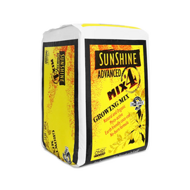 Sun Gro Sunshine Advanced Mix #4 with RESiLIENCE Growing Medium - 3 cu ft Compressed - OMRI Listed