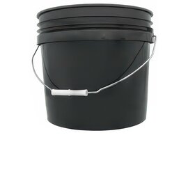 Hydrofarm Black Bucket - 3.5 Gal