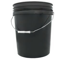 Hydrofarm Black Bucket - 5 Gal