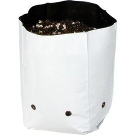 Hydrofarm Black & White Grow Bag - 0.5 Gal - Case of 1,020 (34 Packs of 30)