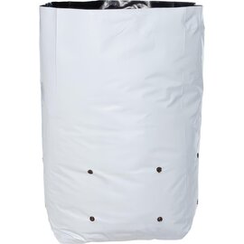 Hydrofarm Black & White Grow Bag - 7 Gal - Case of 400 (16 Packs of 25)